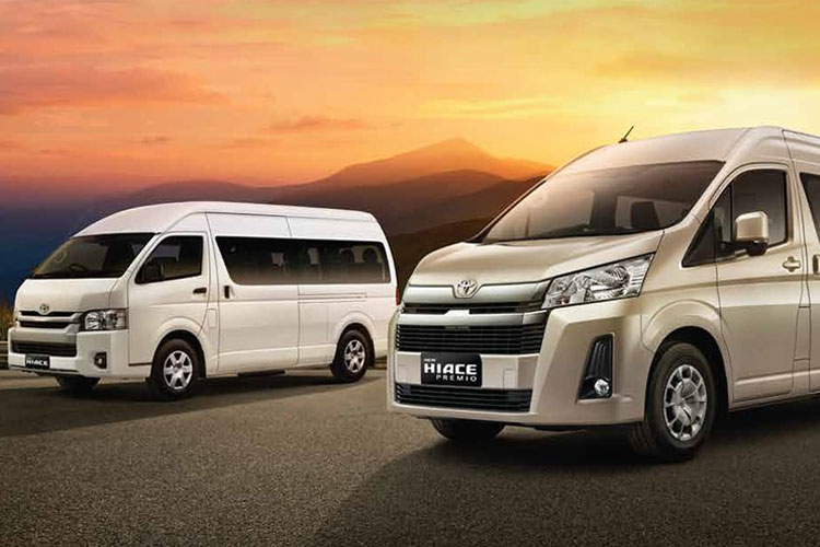 sewa hiace medan foto