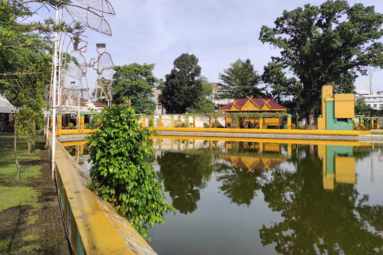 tempat jogging di medan taman sri deli medan