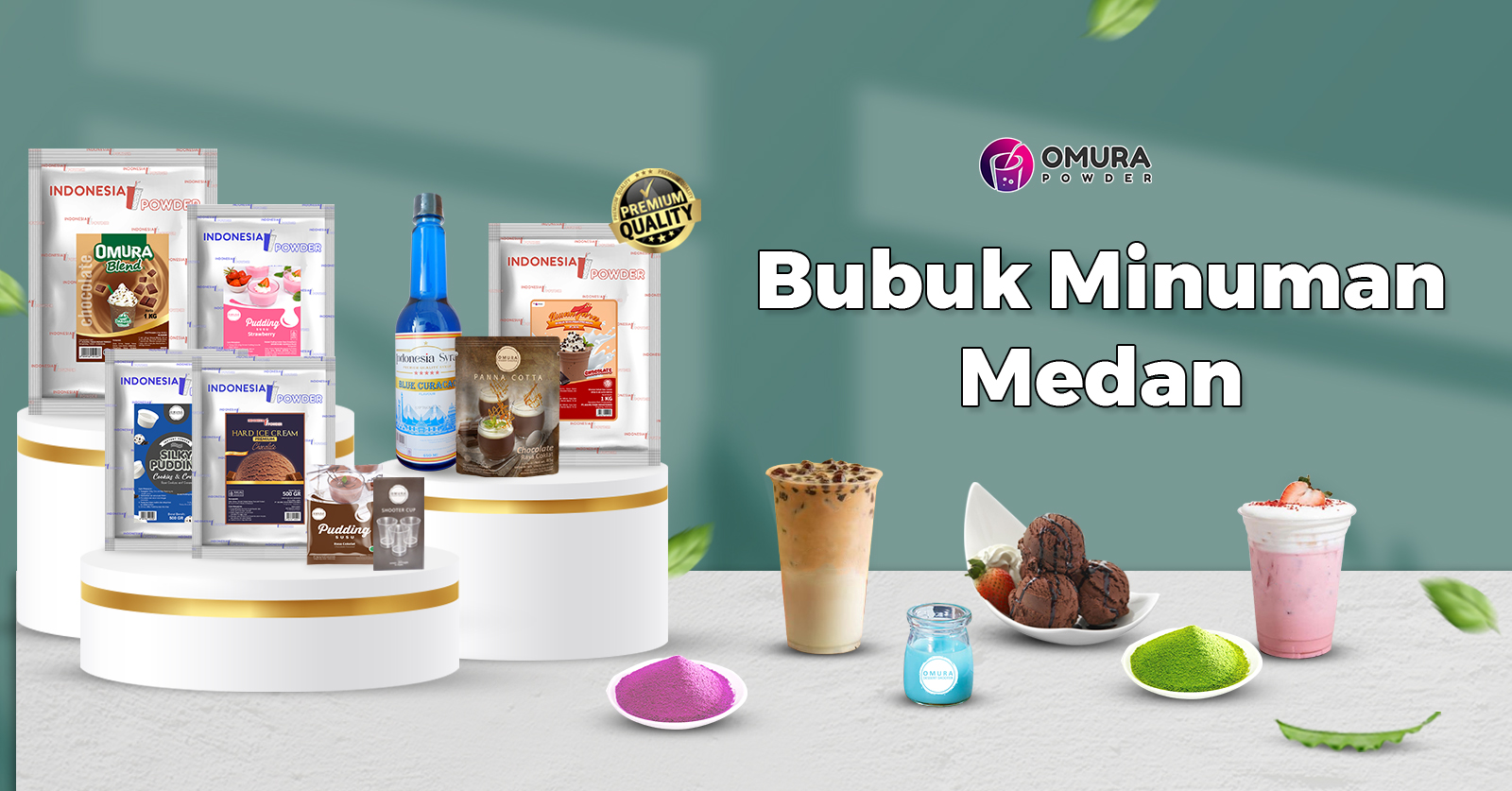 bubuk minuman medan
