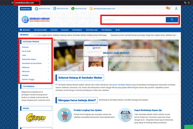 cara belanja sembako medan 1