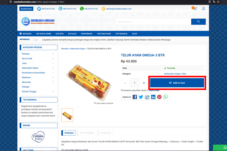 cara belanja sembako medan 2